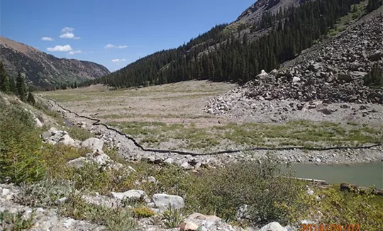 London Mine post reclamation